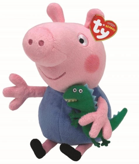 Beanie Babies Lic PEPPA PIG - Tom 15 cm