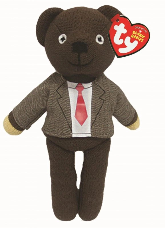 TY Beanie Babies MR. BEAN, 15 cm - medvídek