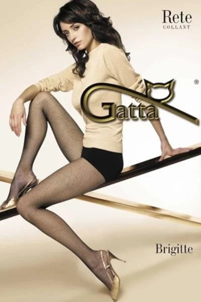 Punčochové kalhoty Brigitte 01 - Gatta černá 1-2