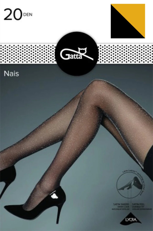 Gatta Nais kolor:nero-gold 3-m