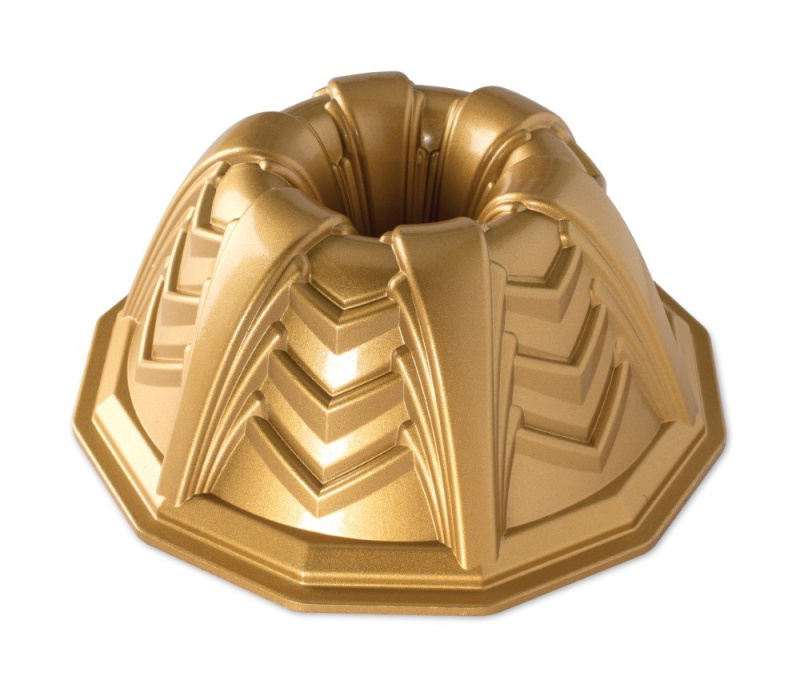 Nordic Ware Forma na bábovku Markíza, zlatá, 2,4 l 90577