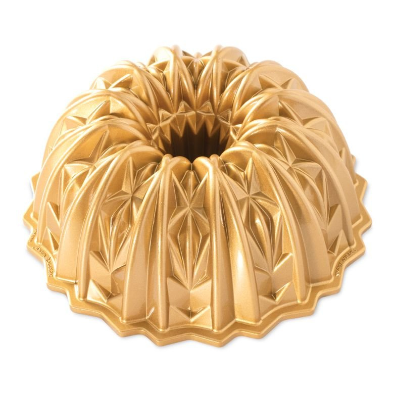 Nordic Ware Forma na bábovku Crystal, zlatá, 2,3 l 92877