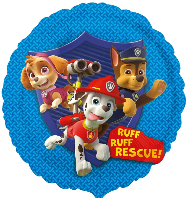 Paw Patrol fóliový balónek 43 cm - 1 kus