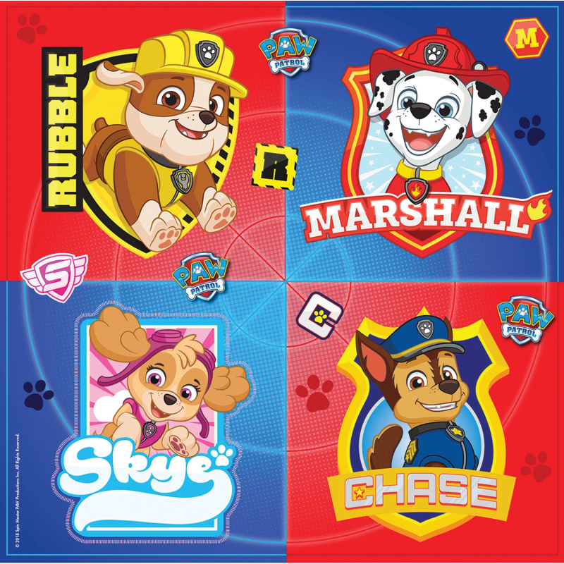 Ubrousky Paw Patrol 33 × 33 cm (16 ks)