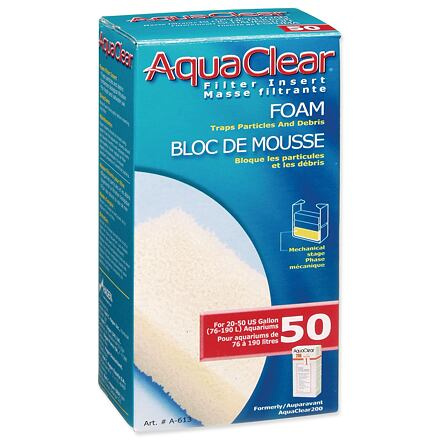 Náplň molitan AQUA CLEAR 50 (AC 200) 1 ks
