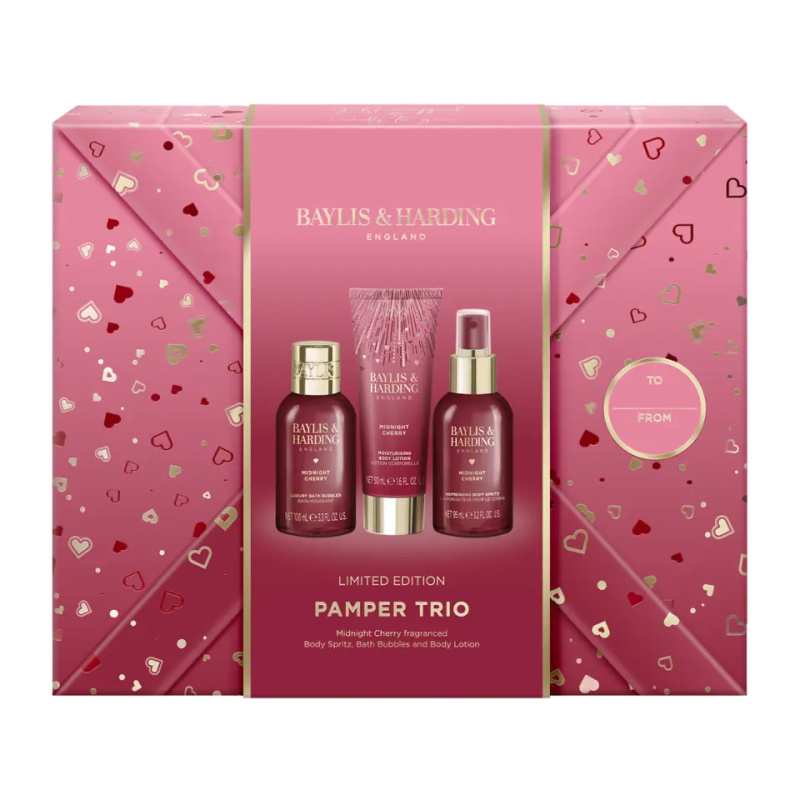 Baylis & Harding Sada péče o tělo v dárkovém balení Midnight Cherry