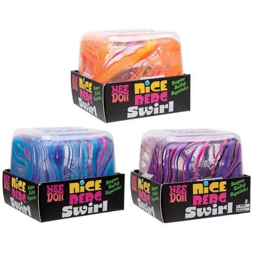 Schylling NeeDoh mačkací kostka Nice Berg Swirl