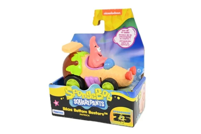 SpongeBob vozidlo se figurkou Patricka