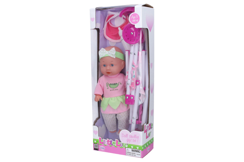 wiky Miminko s kočárkem 28cm