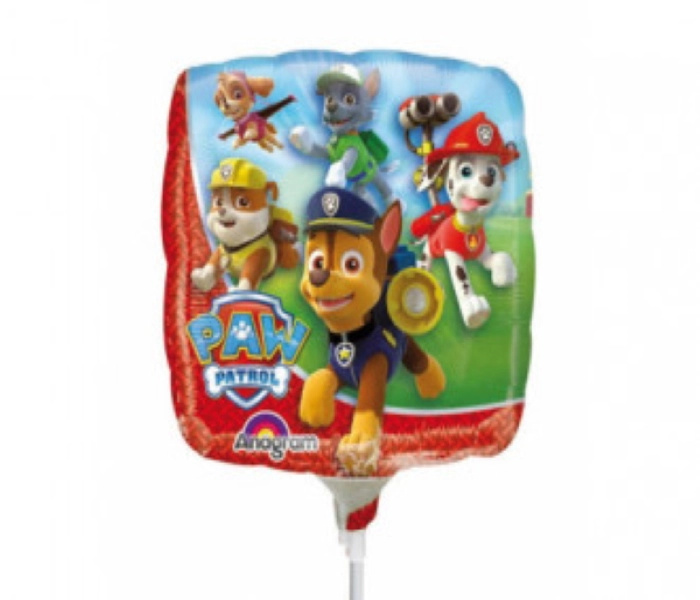 Paw Patrol fóliový balónek 23 cm - 1 kus