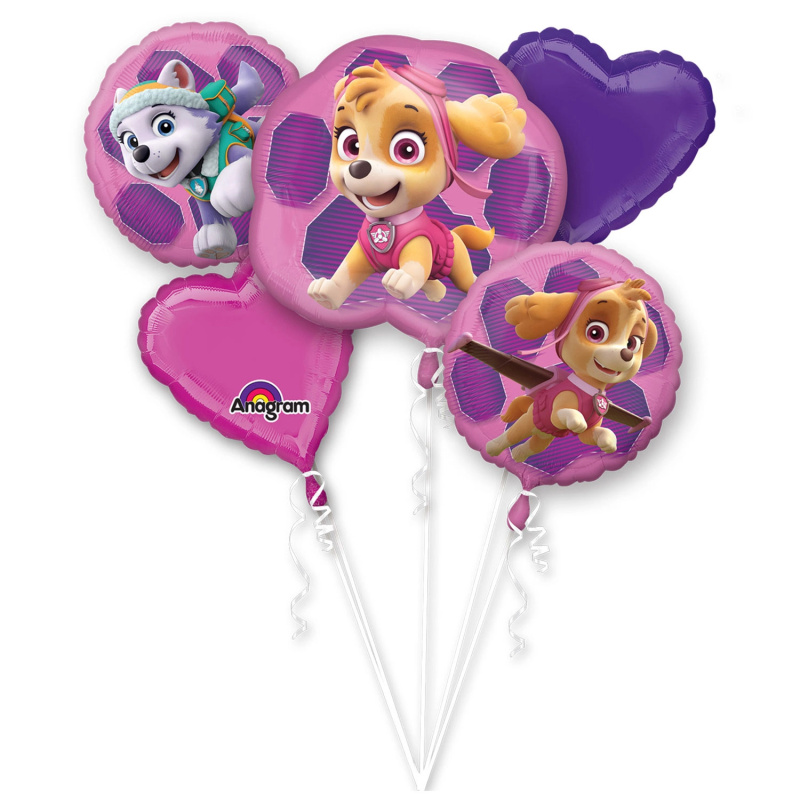 Paw Patrol fóliový balónkový kytice