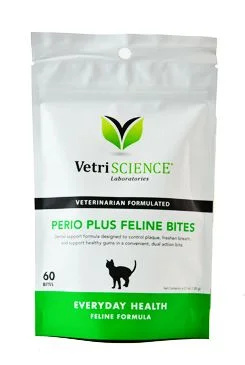 VetriScience Perio Plus Feline dent. kousky kočka 60 ks