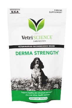VetriScience Derma Strenght podp.kůže psi  70ks/140g