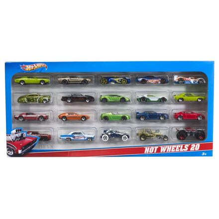 Mattel Hot Weels Autíčka 20ks H7045