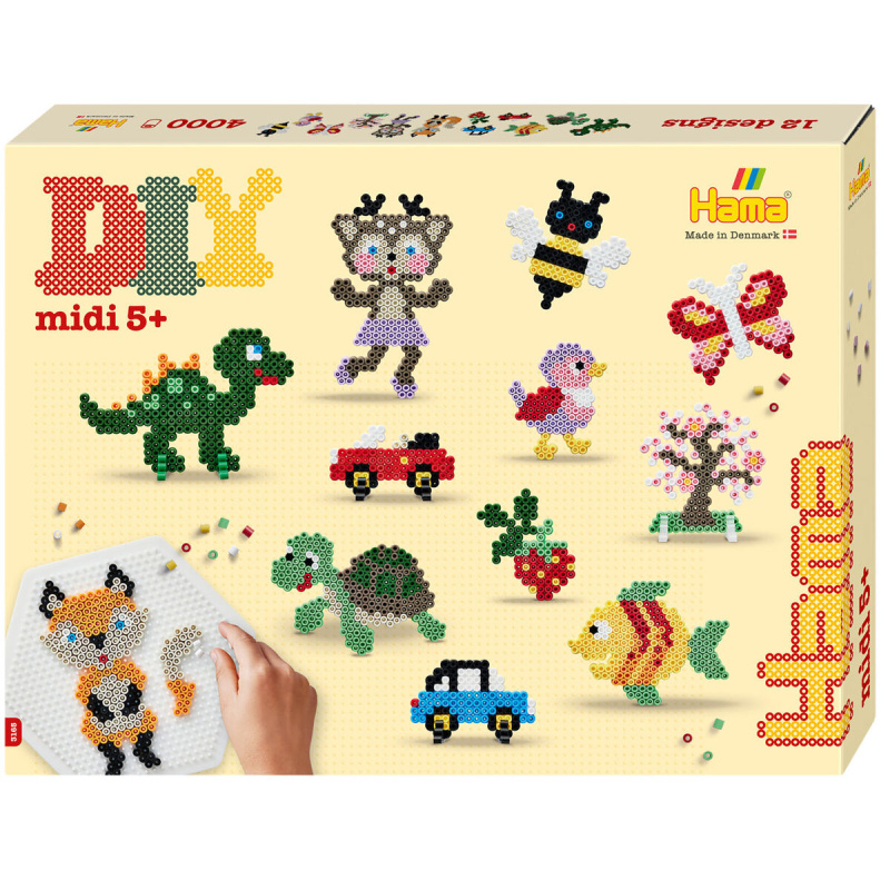 Hama Velká dárková sada 12 motivů MIDI