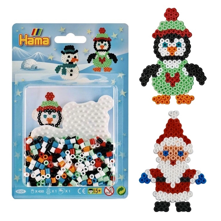 Zažehlovací korálkový set tučňák