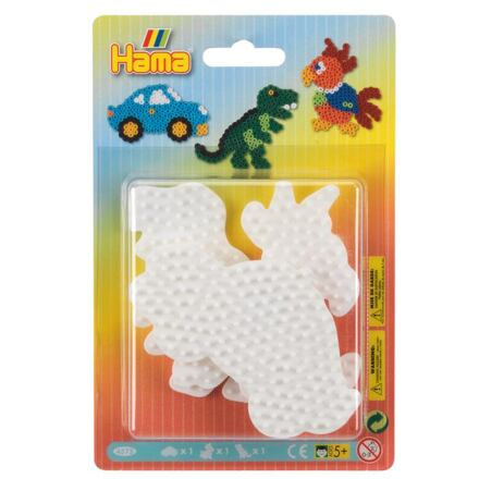 Podložka na zažehlovací korálky auto, papoušek, dinosaurus