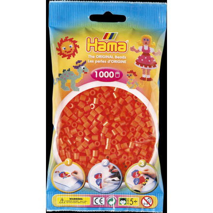 Hama Zažehlovací korálky MIDI - oranžové