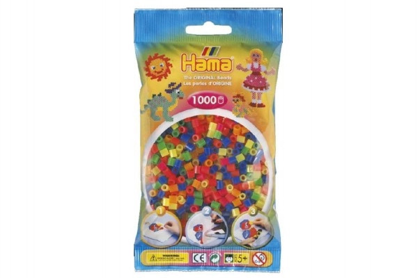 Zažehlovací korálky mix 1000ks Hama 207-5