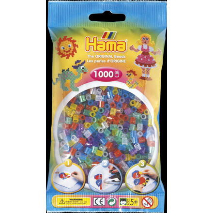 HAMA MIDI Korálky v sáčku mix s glitrem 1.000 ks