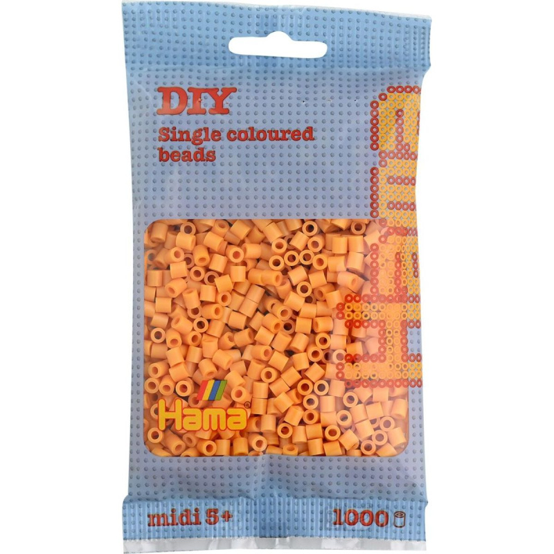 Hama H207-60 Midi Medově hnědé korálky 1000 ks