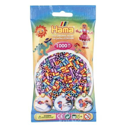 Hama Zažehlovací korálky MIDI - duhové mix 1.000ks