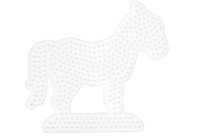 Hama midi podložka na zažehlovací korálky – kůň