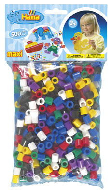 Hama Mix korálky v sáčku - 500 ks - MAXI