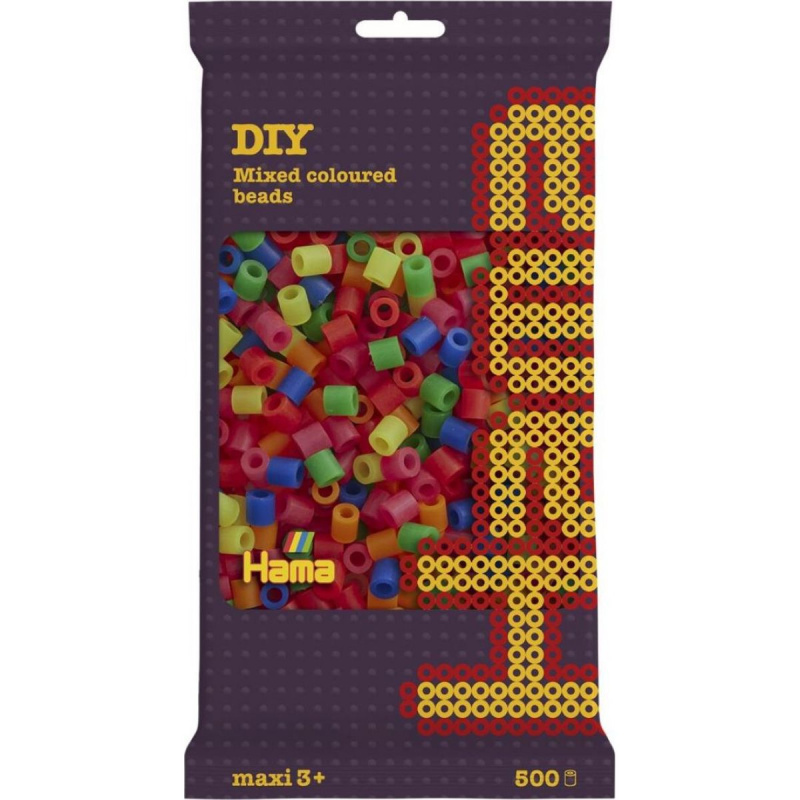 Hama Mix korálky v sáčku - 500 ks - MAXI