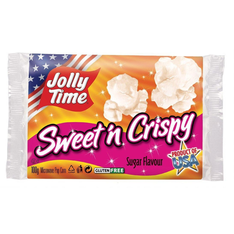 Jolly Time Sweet'n Crispy sladký popcorn