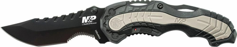 Kapesní nůž s asistovaným otevíráním SMITH & WESSON M&P M.A.G.I.C., černý/šedý