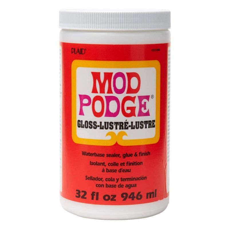 Lepidlo a lak na vodní bázi Mod Podge lesklý 946ml