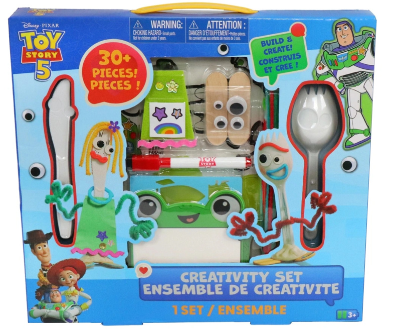 Disney Pixar Toy Story 5 kreativní sada na výrobu figurek Forky a Karen Beverly