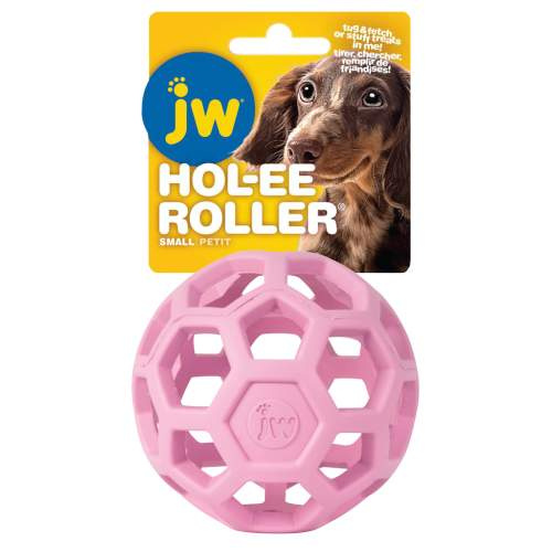 Hračka pro psy - JW Hol-ee Roller Small Pink