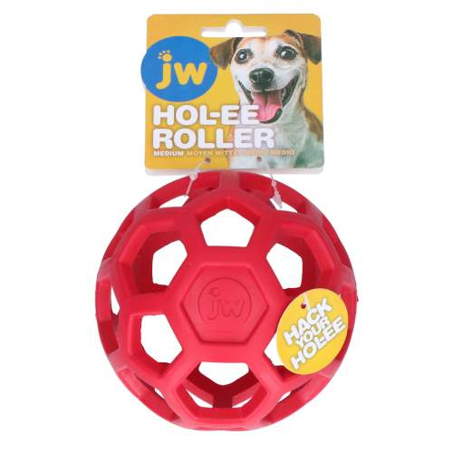 Hračka pro psy - JW Hol-ee Roller Medium Red