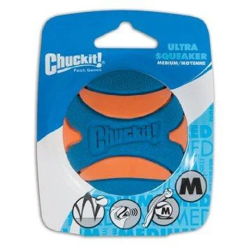 Hračka pes Chuckit Ultra Squeaker Ball  M 6cm/2ks