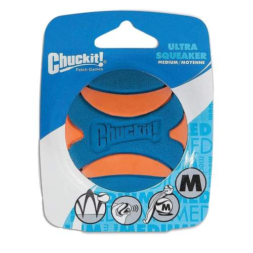 Hračka pes Chuckit Ultra Squeaker Ball  M 6cm/2ks