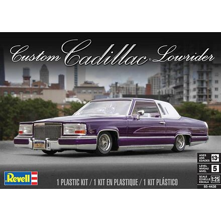 Revell Plastic ModelKit MONOGRAM auto 4438 - Custom Cadillac Lowrider (1:25)