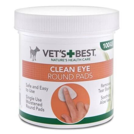 Vet's Best Clean Eye Round Pads - 1 balení
