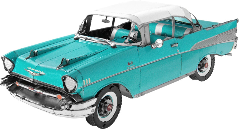 3D puzzle Chevrolet Bel Air - kovový model