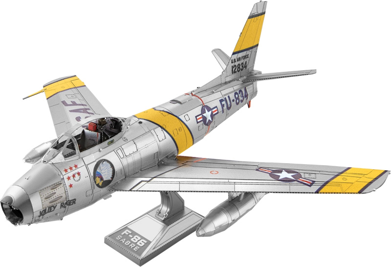 Metal Earth Ocelová stavebnice F-86 Sabre
