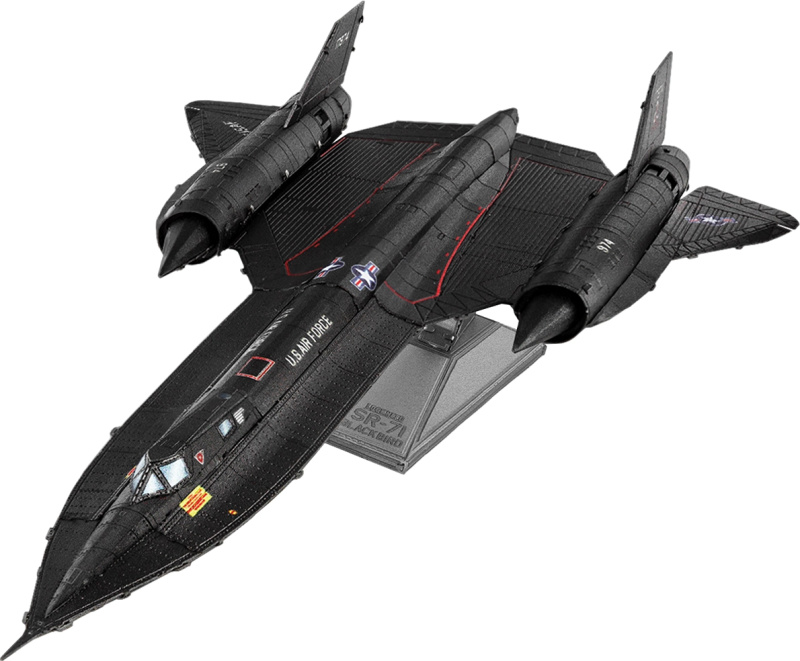 Metal Earth 3D puzzle letoun LOCKHEED SR‑71 BLACKBIRD