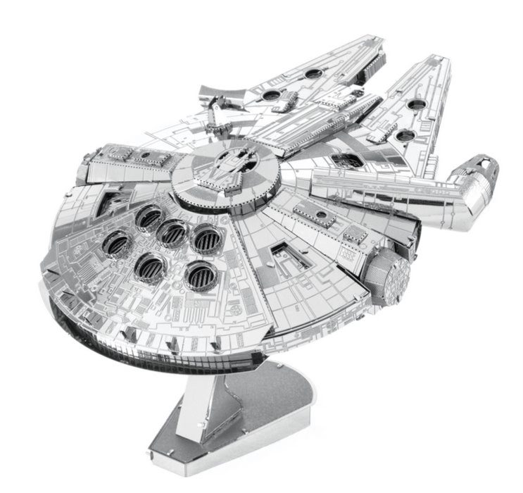 METAL EARTH 3D puzzle Star Wars: Millenium Falcon (ICONX)
