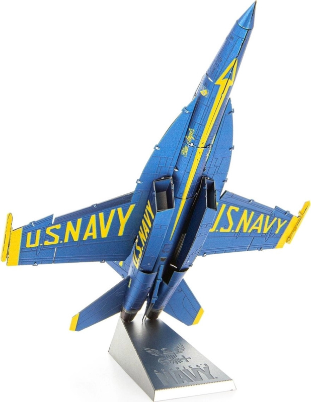 Hornet Metal Earth F-18 Super Blue Angel