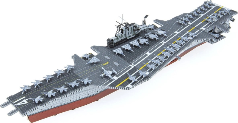 Metal Earth Luxusní ocelová stavebnice USS Midway