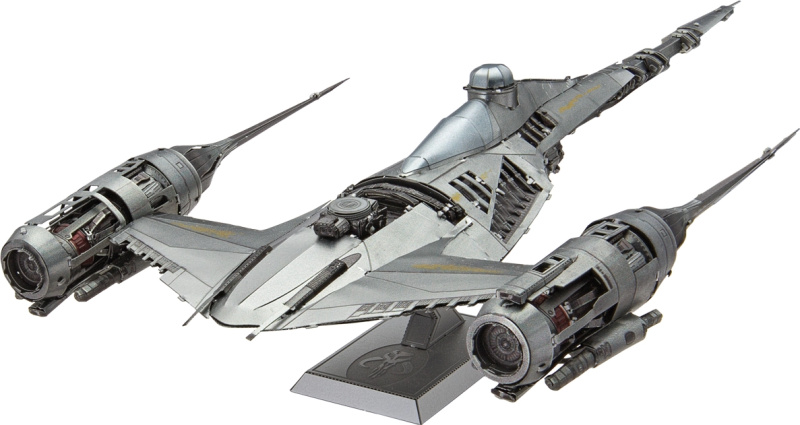Metal Earth Luxusní ocelová stavebnice Star Wars The Mandalorean N-1 Starfighter