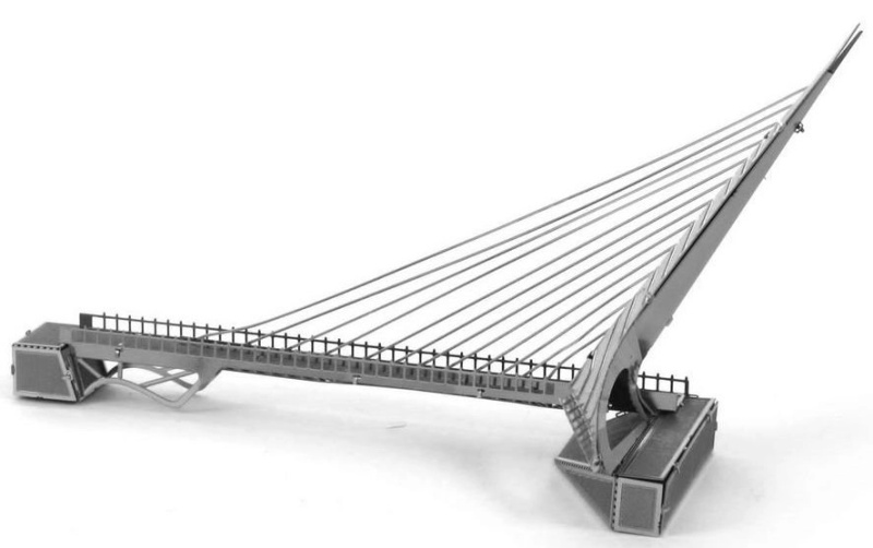 Metal Earth 3D puzzle Most Sundial Bridge