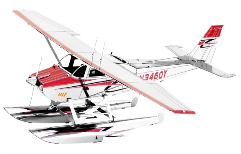 3D model hydroplánu Cessna 182 Skylane