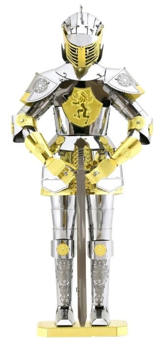 Metal Earth 3D puzzle Brnění - Evropský rytíř 51 ks