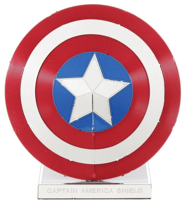 Metal Earth 3D puzzle Avengers: Štít Kapitána Ameriky 13 ks
